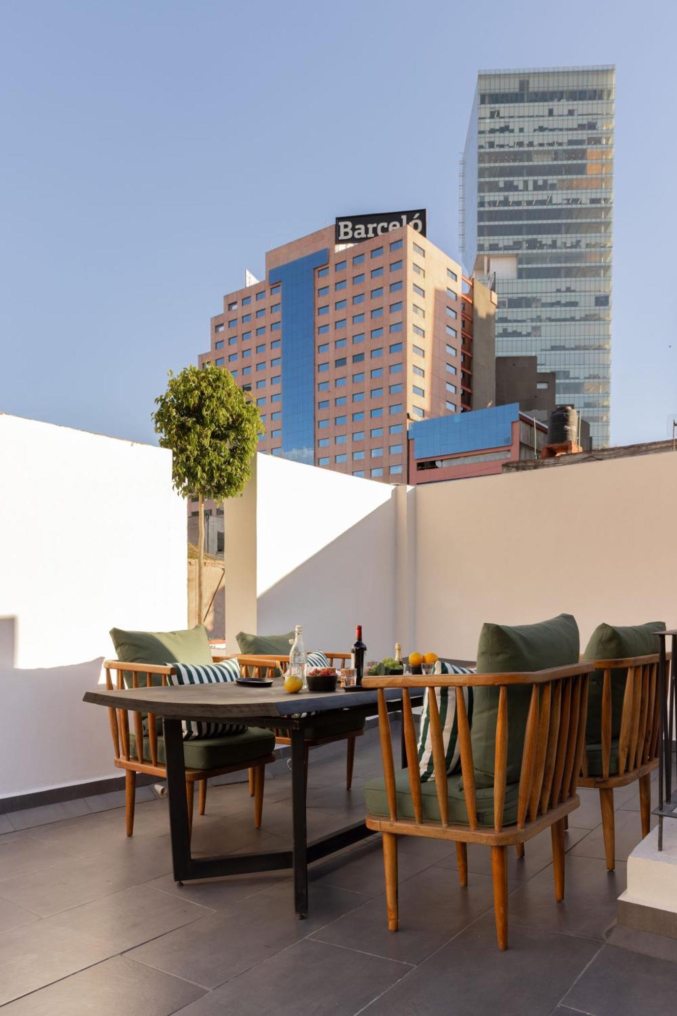 Baranda Ocho Apartamento Cidade do México Exterior foto