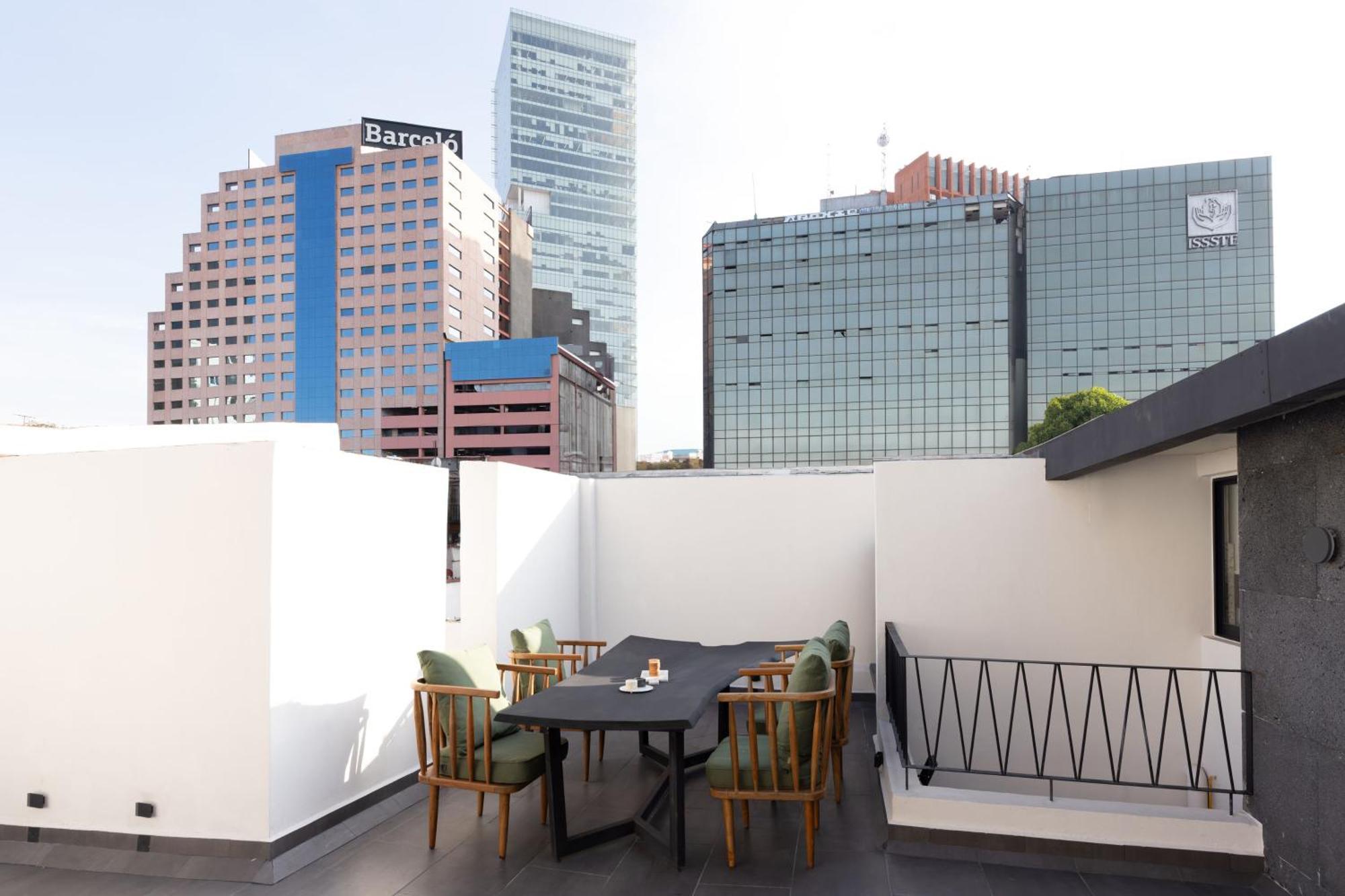 Baranda Ocho Apartamento Cidade do México Exterior foto