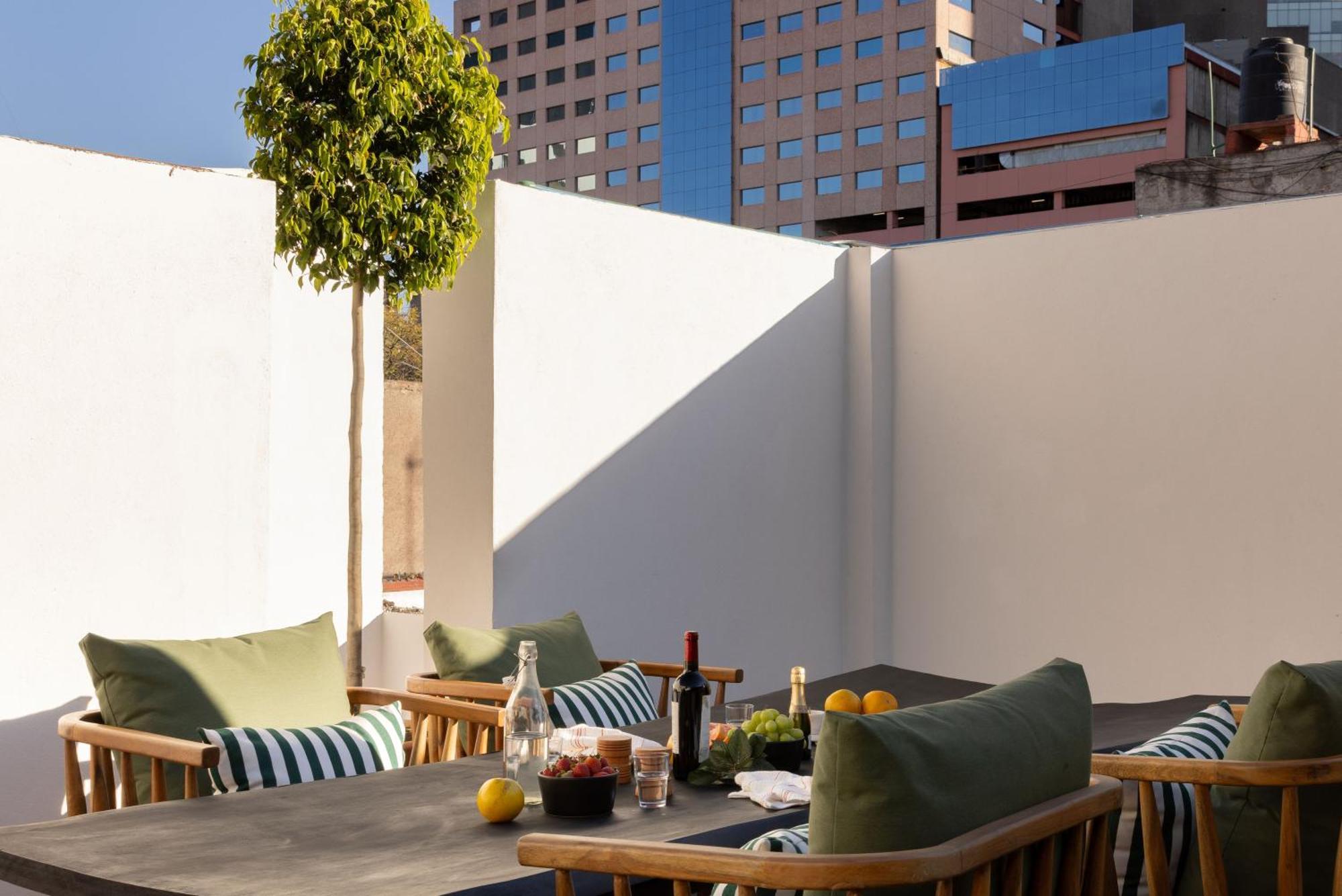 Baranda Ocho Apartamento Cidade do México Exterior foto