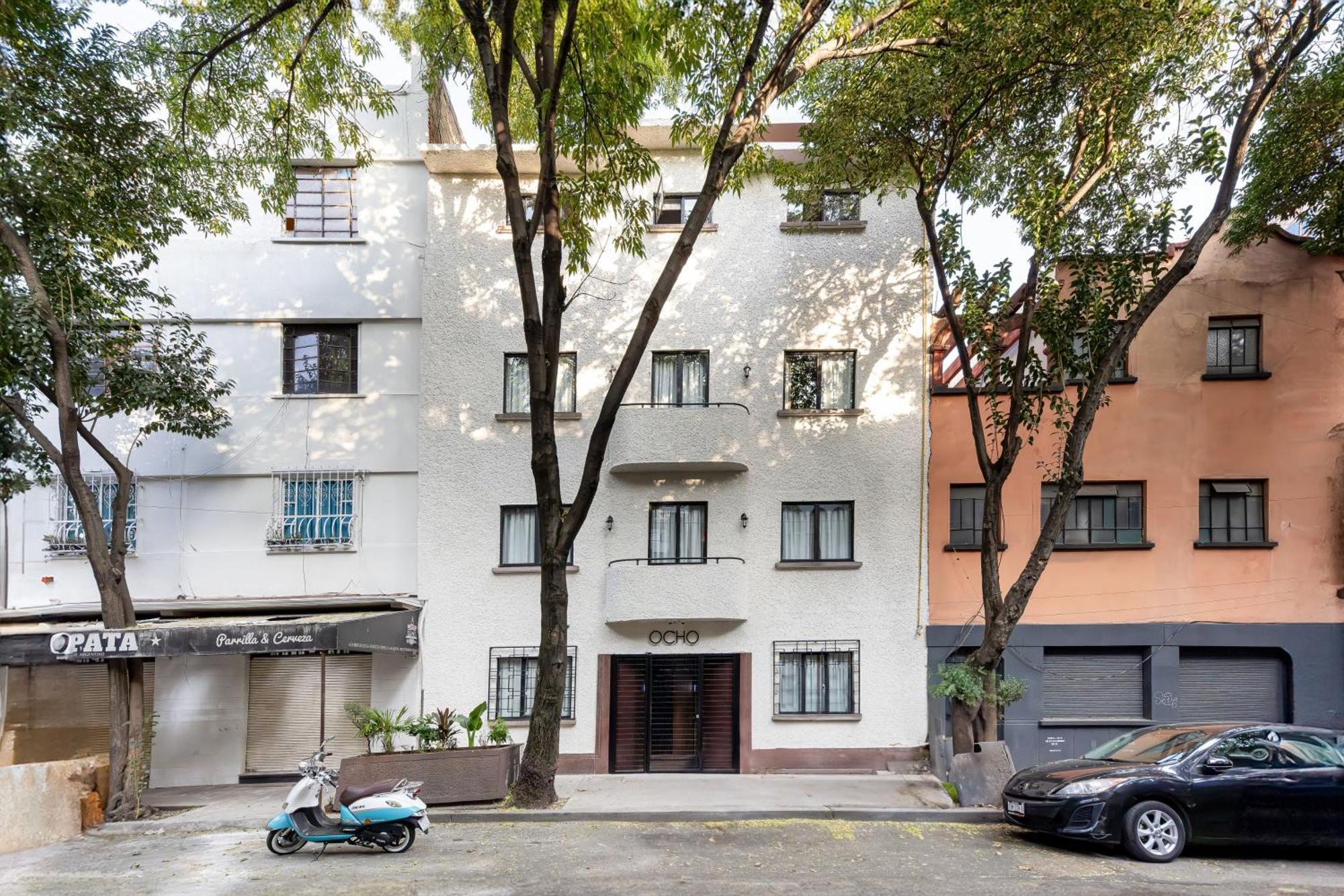 Baranda Ocho Apartamento Cidade do México Exterior foto