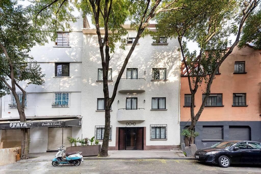 Baranda Ocho Apartamento Cidade do México Exterior foto